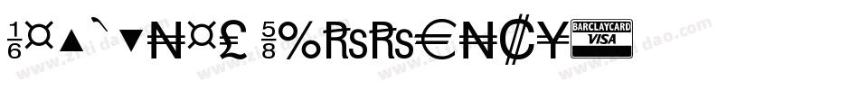 National Currency字体转换
